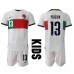 Portugal Danilo Pereira #13 Barnkläder Borta matchtröja till baby VM 2022 Kortärmad (+ Korta byxor) Billigt